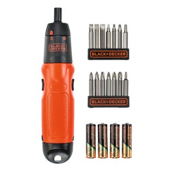 Black and Decker - Set de 19 piese Alkaline pentru aplicatii de insurubare si gaurire - A7073