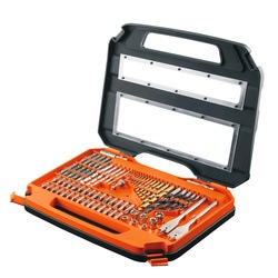 Black and Decker - ro 75 Piece Drill and screwdriving set - A7153