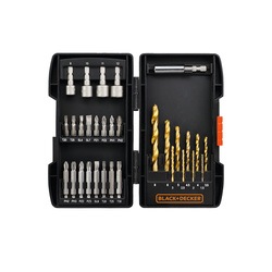 Black and Decker - Set pentru gaurit si  insurubat in metale - A7178