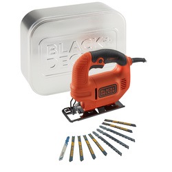 Black and Decker - Ferastrau pendular 400W cu 10 lame cutie metalica - KS501AT