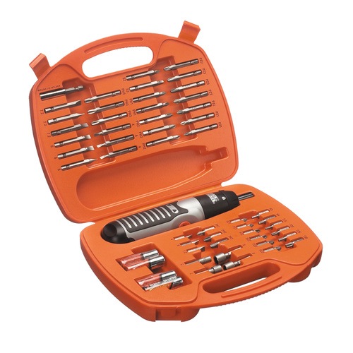 Black and Decker - Set de 54 piese Alkaline de insurubare si gaurire - A7071