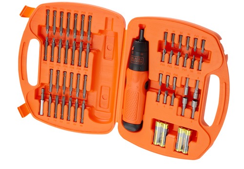 Black and Decker - Set de 54 piese Alkaline de insurubare si gaurire - A7071