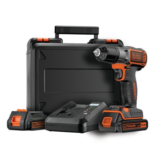 Black and Decker - Masina de insurubatgaurit de 144V cutehnologie AUTOSELECT si AUTOSENSE - ASD14KB
