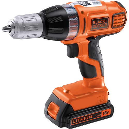 Black and Decker - Masina de insurubatgaurit cu percutie Autoselect de 18V - ASL188KB