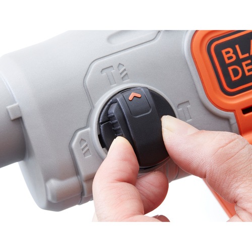 Black and Decker - 18V Cordless 40Ah SDSPlus Hammer Drill with Kit Box - BCD900M1K