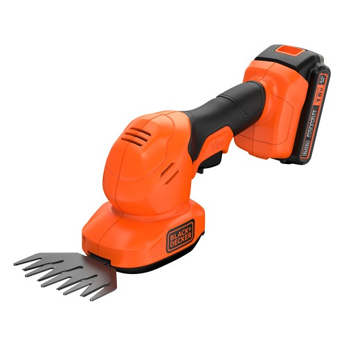 Black and Decker - 18V Shear Shrubber with 2Ah Battery  1A Charger - BCSS18D1
