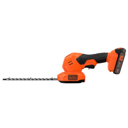 Black and Decker - 18V Shear Shrubber with 2Ah Battery  1A Charger - BCSS18D1
