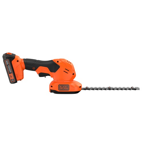 Black and Decker - 18V Shear Shrubber with 2Ah Battery  1A Charger - BCSS18D1