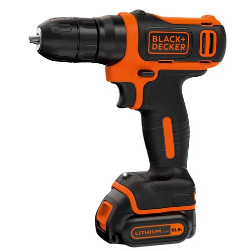 Black and Decker - ro 12V LithiumIon drill in kitbox - BDCD12K