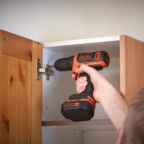 Black and Decker - ro 108V Ultra Compact Lithiumion Drill Driver - BDCDD12KB