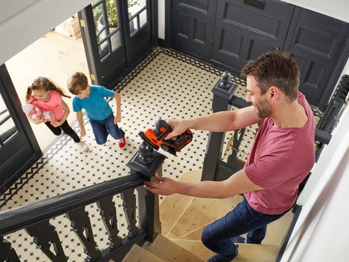 Black and Decker - 18V 15Ah Lithiumion Cordless Mouse Detail Sander with 15Ah Battery 1 hour charger and 5 Accessories - BDCDS18