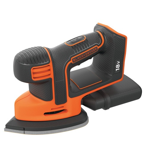 Black and Decker - 18V 15Ah Lithiumion Cordless Mouse Detail Sander with 5 Accessories - BDCDS18N