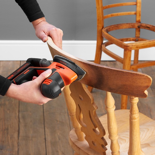 Black and Decker - 18V 15Ah Lithiumion Cordless Mouse Detail Sander with 5 Accessories - BDCDS18N