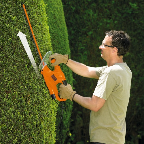 Black and Decker - Foarfeca de tuns pentru gardul viu 500W lama de 50cm - BDHT55