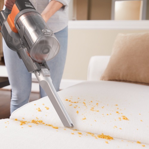 Black and Decker - 18V 4in1 Cordless POWERSERIES Extreme Vacuum Cleaner Without Battery or Charger - BHFEV182B