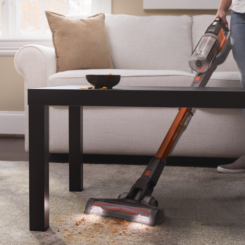 Black and Decker - 18V 4in1 Cordless POWERSERIES Extreme Vacuum Cleaner Without Battery or Charger - BHFEV182B