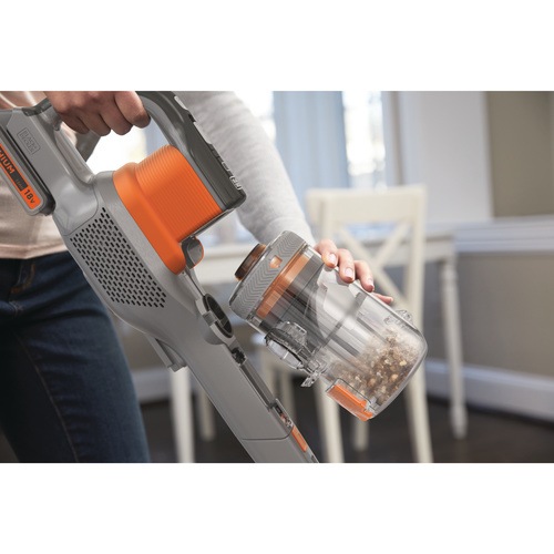 Black and Decker - 18V 4in1 Cordless POWERSERIES Extreme Vacuum Cleaner Without Battery or Charger - BHFEV182B