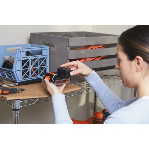 Black and Decker - 18V 4in1 Cordless POWERSERIES Extreme Vacuum Cleaner Without Battery or Charger - BHFEV182B
