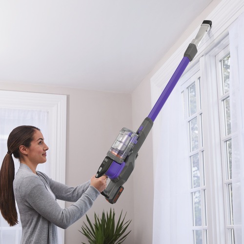 Black and Decker - 18V 4in1 Cordless POWERSERIES Extreme Pet Vacuum Cleaner - BHFEV182CP