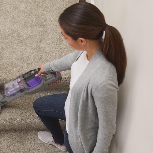 Black and Decker - 18V 4in1 Cordless POWERSERIES Extreme Pet Vacuum Cleaner - BHFEV182CP