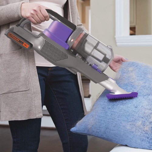 Black and Decker - 18V 4in1 Cordless POWERSERIES Extreme Pet Vacuum Cleaner - BHFEV182CP