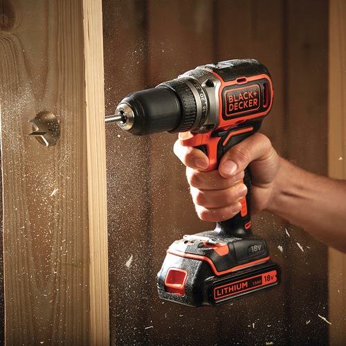 Black and Decker - 18V Lithiumion Brushless 2 Gear Cordless Drill Driver - BL186N