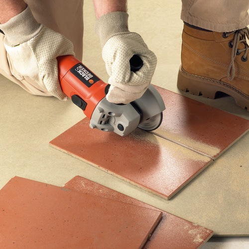 Black and Decker - Polizor unghiular 115mm cu 3 discuri si valiza de depozitare - CD115KAX