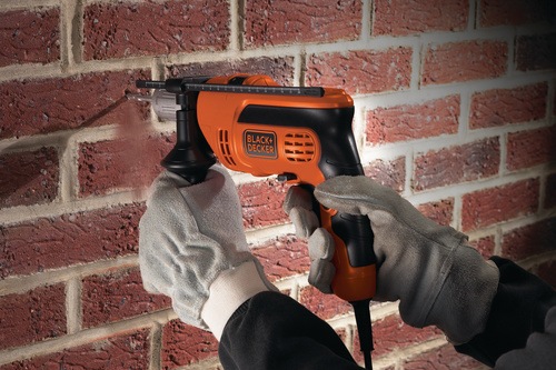 Black and Decker - Masina de gaurit cu percutie de 710W - CD714CRES