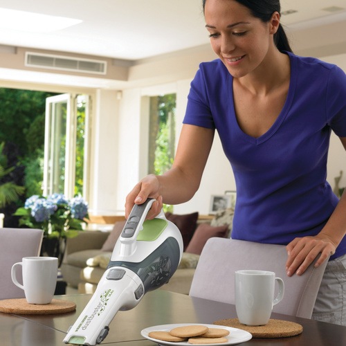 Black and Decker - Aspirator Dustbuster cu acumulator LiIon 144V si actiune Ciclonica - DV1410ECL