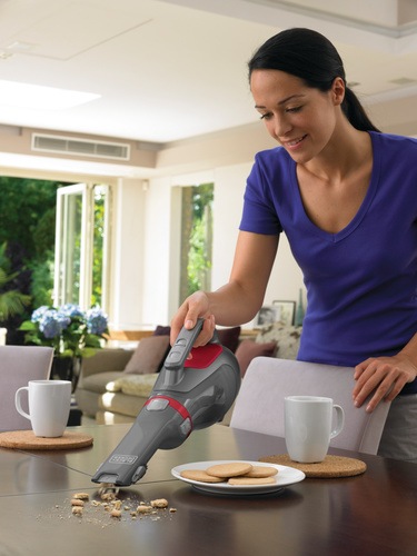 Black and Decker - Aspirator Dustbuster cu actiune ciclonica si acumulator LiIon de 144V - DV1415EL
