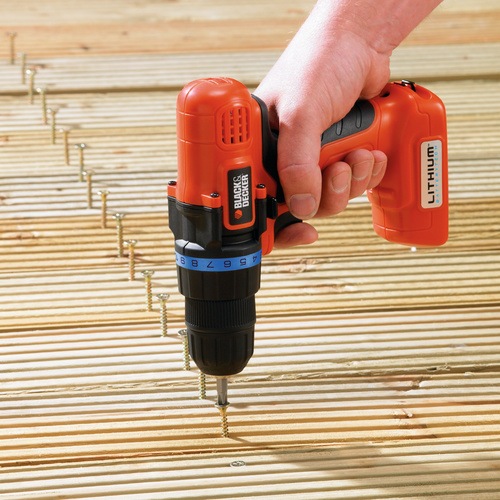 Black and Decker - Masina de gauritinsurubat cu acumulator LiIon de 7V - EPL7I