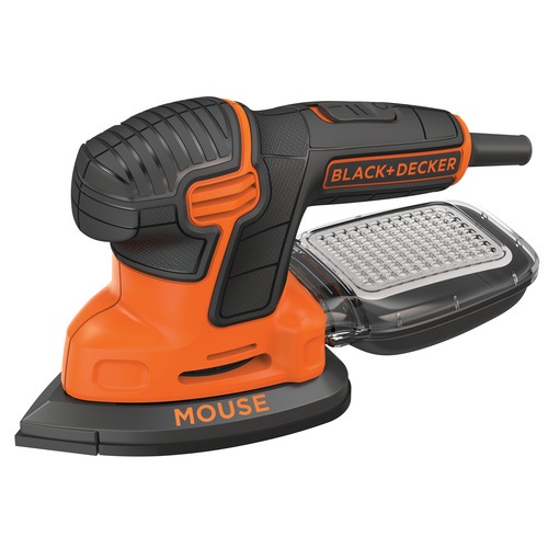 Black and Decker - Slefuitor in detaliu Mouse 120W 10 accesorii si cutie metalica - KA2000AT