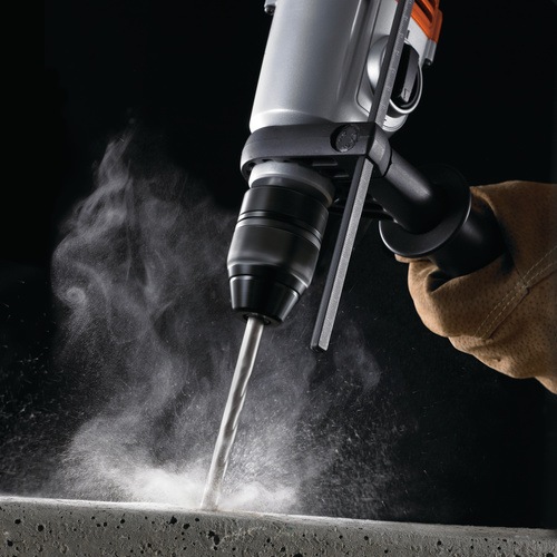 Black and Decker - Masina de gaurit cu percutie cu 2 viteze de 850W - KR8542BK