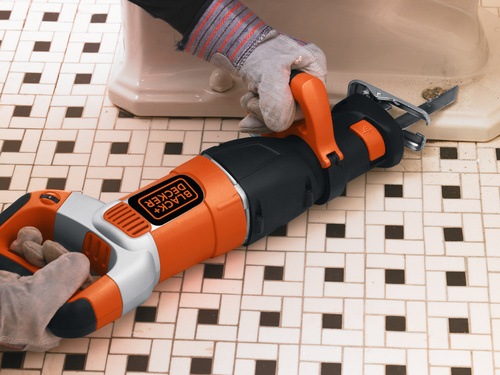 Black and Decker - Ferastrau tip sabie cu viteza variabila de 1050W - RS1050EK