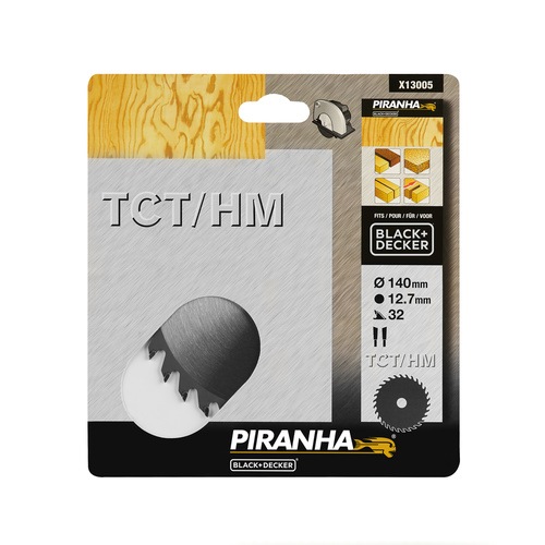 Black and Decker - roStandard TCMHM Circular Saw Blade for fine cross wood cutting - X13005