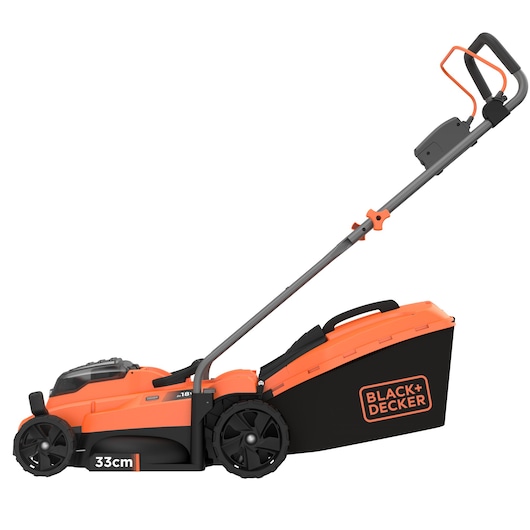 Mașină de tuns iarba compactă de 33 cm cu 2 acumulatori de 18 V 4,0 Ah